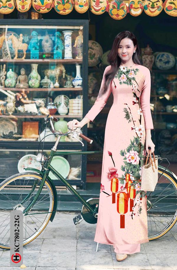 Vải Áo Dài Tết Năm Mới mới ra AD KC7802 34 Vải Áo Dài Tết Năm Mới mới ra AD KC7802
