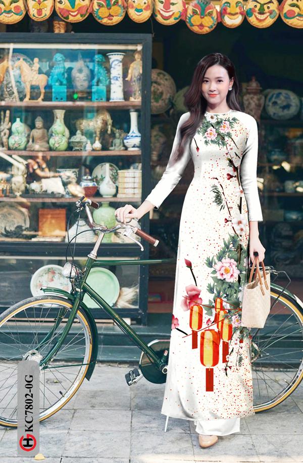 Vải Áo Dài Tết Năm Mới mới ra AD KC7802 38 Vải Áo Dài Tết Năm Mới mới ra AD KC7802