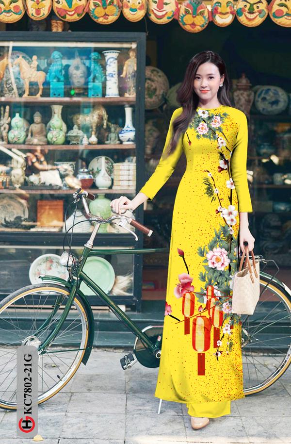 Vải Áo Dài Tết Năm Mới mới ra AD KC7802 39 Vải Áo Dài Tết Năm Mới mới ra AD KC7802
