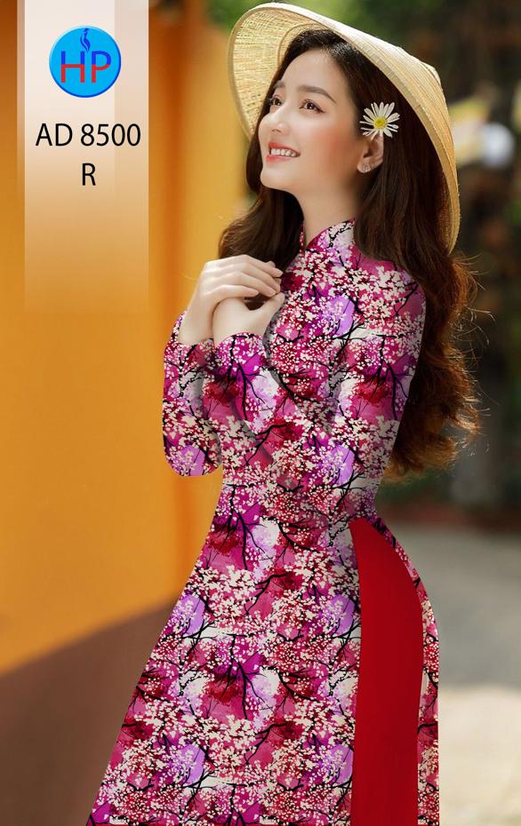 Vải Áo Dài Hoa Đều mới ra AD 8500