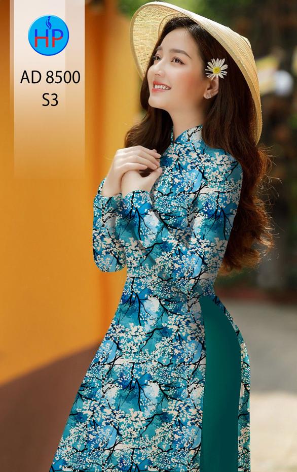 Vải Áo Dài Hoa Đều mới ra AD 8500