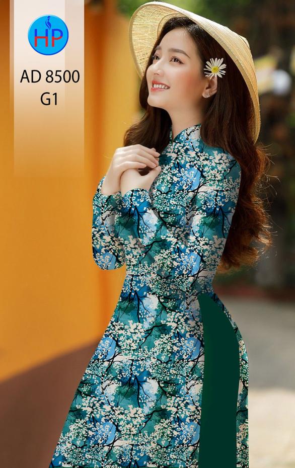 Vải Áo Dài Hoa Đều mới ra AD 8500