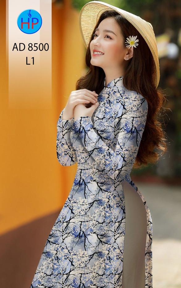 Vải Áo Dài Hoa Đều mới ra AD 8500