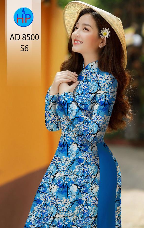 Vải Áo Dài Hoa Đều mới ra AD 8500