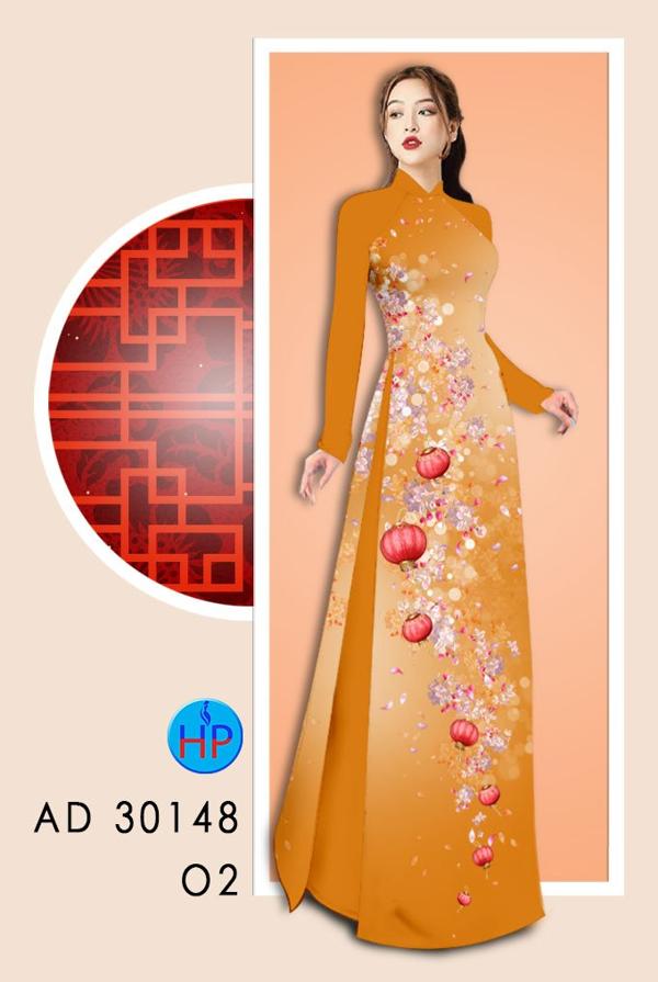 Vải Áo Dài Hoa In 3D thiết kế 2020 AD 30148