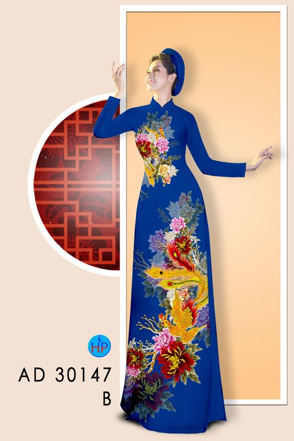 Vải Áo Dài Chim Phụng Đón Tết kiểu mới AD 30147 47 Vải Áo Dài Chim Phụng Đón Tết kiểu mới AD 30147