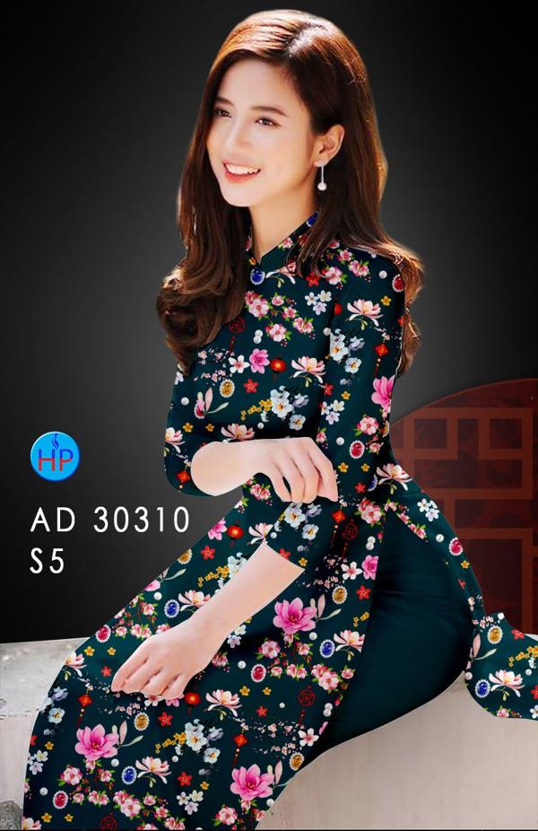 Vải Áo Dài Hoa Đều thiết kế 2020 AD 30310