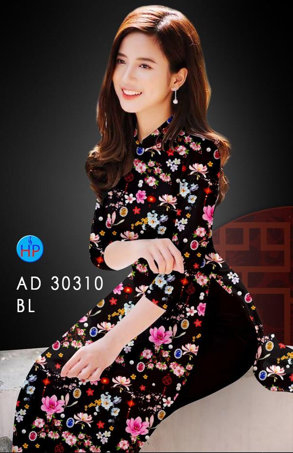 Vải Áo Dài Hoa Đều thiết kế 2020 AD 30310