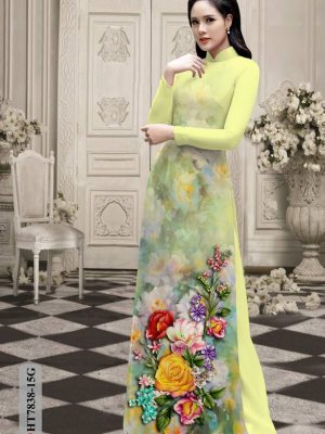 Vải Áo Dài Hoa Hồng kiểu mới AD HT7838 17 1609223956 710 Vai Ao Dai Hoa Hong kieu moi AD HT7838
