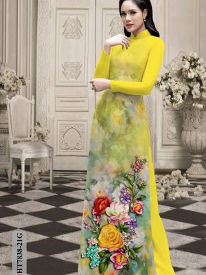 Vải Áo Dài Hoa Hồng kiểu mới AD HT7838 20 1609223957 604 Vai Ao Dai Hoa Hong kieu moi AD HT7838