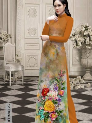 Vải Áo Dài Hoa Hồng kiểu mới AD HT7838 18 1609223957 89 Vai Ao Dai Hoa Hong kieu moi AD HT7838