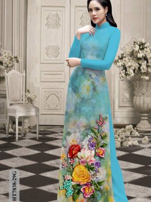 Vải Áo Dài Hoa Hồng kiểu mới AD HT7838 24 1609223958 66 Vai Ao Dai Hoa Hong kieu moi AD HT7838