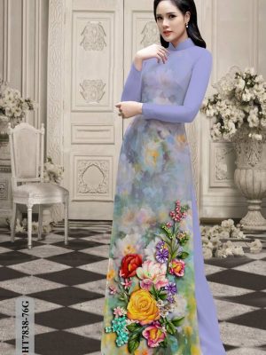 Vải Áo Dài Hoa Hồng kiểu mới AD HT7838 28 1609223959 370 Vai Ao Dai Hoa Hong kieu moi AD HT7838