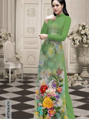 Vải Áo Dài Hoa Hồng kiểu mới AD HT7838 26 1609223959 59 Vai Ao Dai Hoa Hong kieu moi AD HT7838