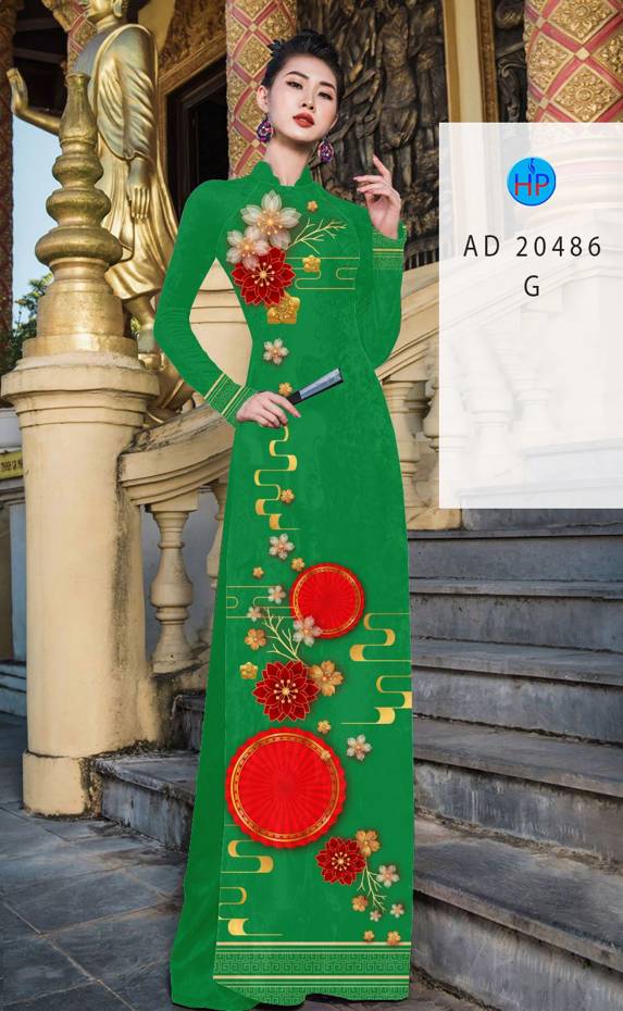 Vải Áo Dài Hoa Mai thiết kế 2020 AD 20486 39 Vải Áo Dài Hoa Mai thiết kế 2020 AD 20486