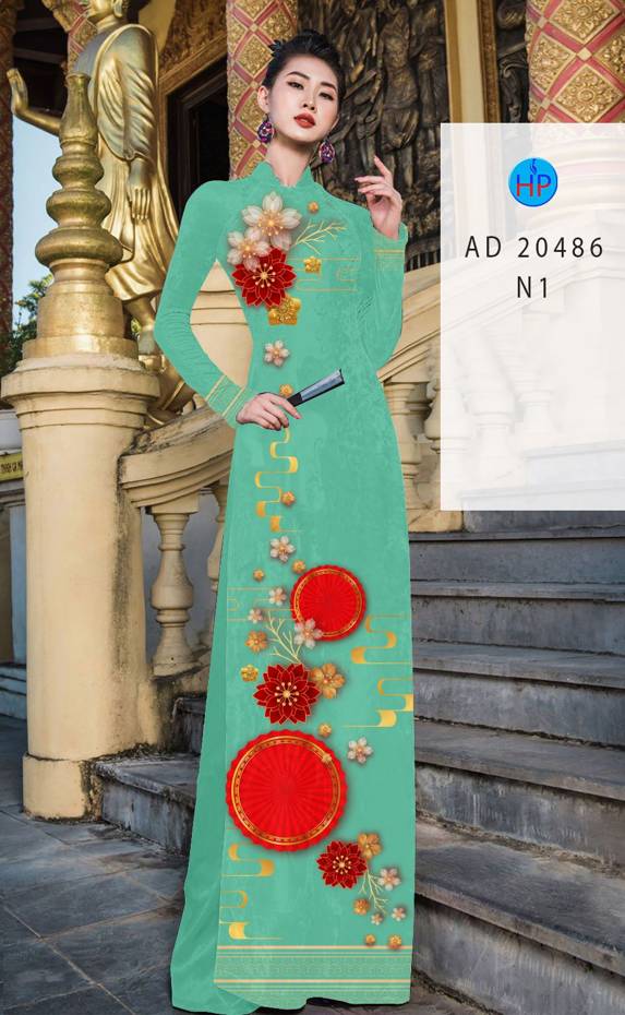 Vải Áo Dài Hoa Mai thiết kế 2020 AD 20486 43 Vải Áo Dài Hoa Mai thiết kế 2020 AD 20486