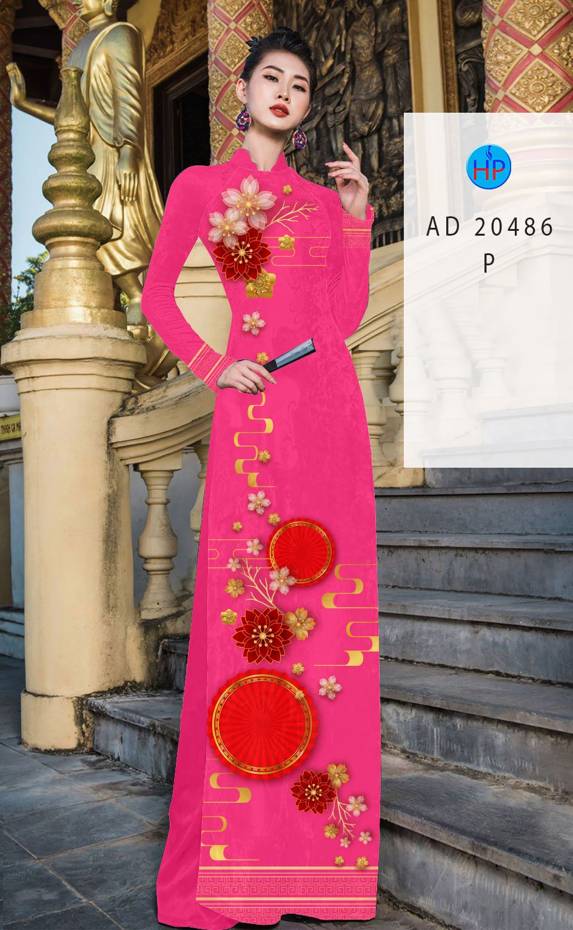 Vải Áo Dài Hoa Mai thiết kế 2020 AD 20486 49 Vải Áo Dài Hoa Mai thiết kế 2020 AD 20486