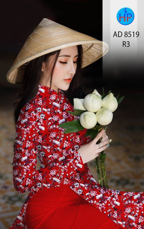 Vải Áo Dài Hoa Đều thiết kế 2021 AD 8519 48 Vải Áo Dài Hoa Đều thiết kế 2021 AD 8519