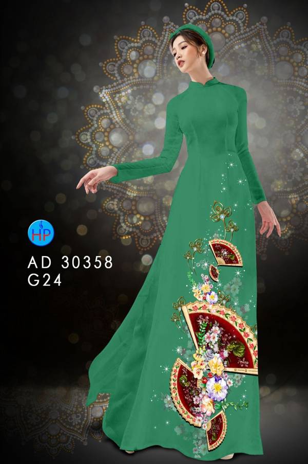 Vải Áo Dài Hoa In 3D thiết kế 2021 AD 30358 41 Vải Áo Dài Hoa In 3D thiết kế 2021 AD 30358