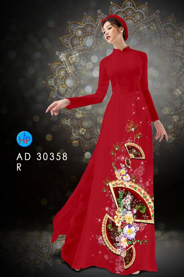 Vải Áo Dài Hoa In 3D thiết kế 2021 AD 30358 49 Vải Áo Dài Hoa In 3D thiết kế 2021 AD 30358