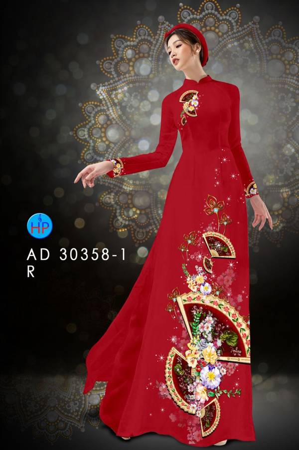 Vải Áo Dài Hoa In 3D thiết kế 2021 AD 30358 52 Vải Áo Dài Hoa In 3D thiết kế 2021 AD 30358