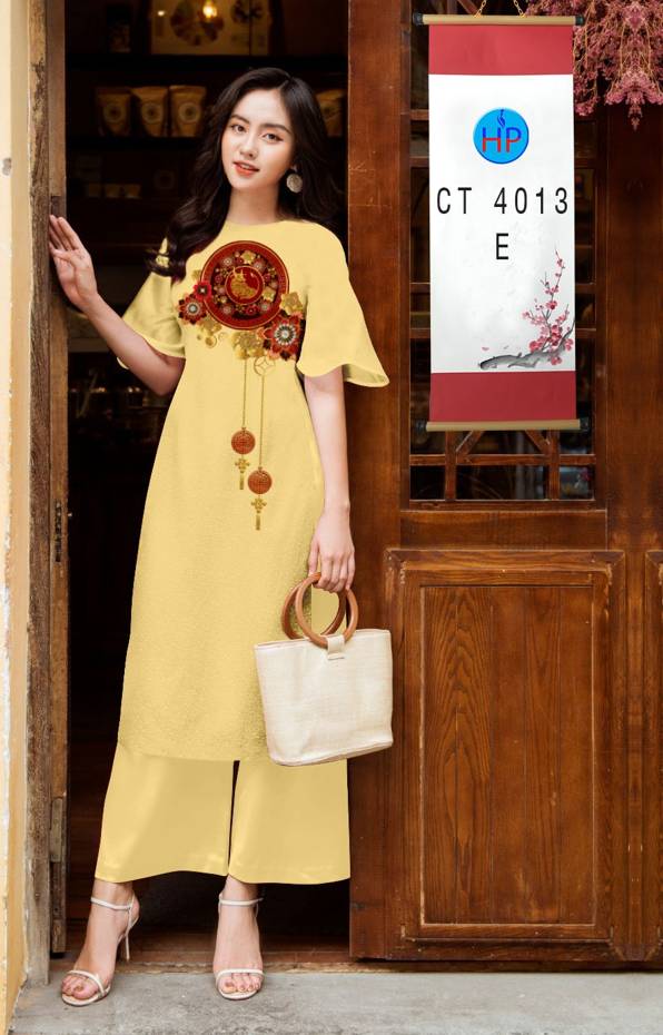 Vải Áo Dài Tết Mới thiết kế 2021 AD CT4013 39 Vải Áo Dài Tết Mới thiết kế 2021 AD CT4013