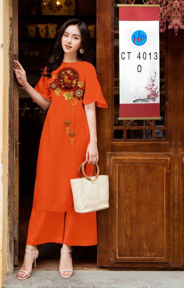 Vải Áo Dài Tết Mới thiết kế 2021 AD CT4013 40 Vải Áo Dài Tết Mới thiết kế 2021 AD CT4013