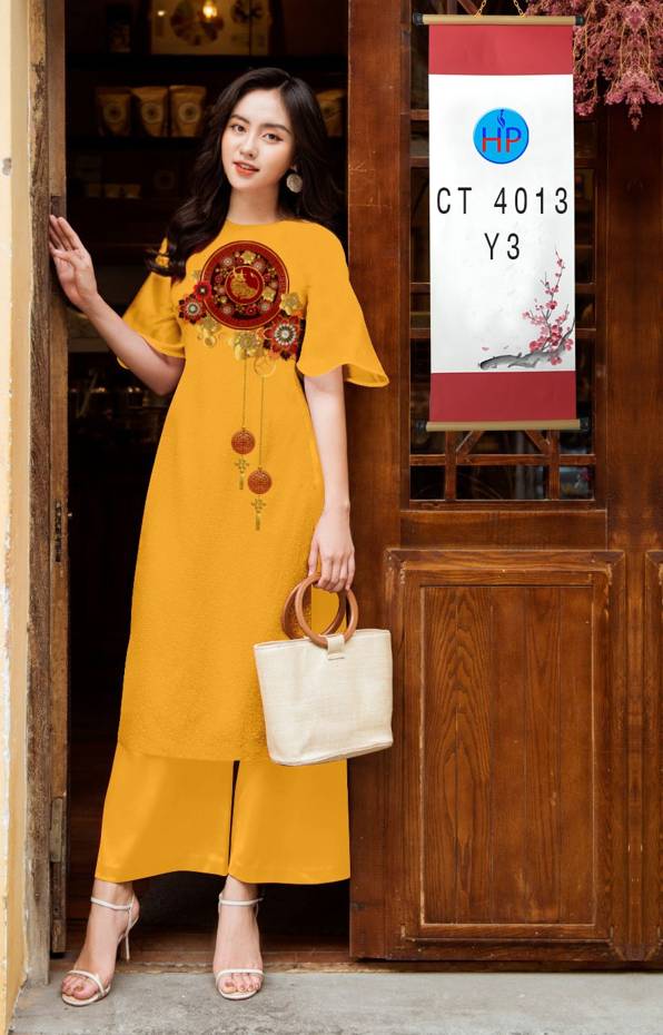 Vải Áo Dài Tết Mới thiết kế 2021 AD CT4013 49 Vải Áo Dài Tết Mới thiết kế 2021 AD CT4013