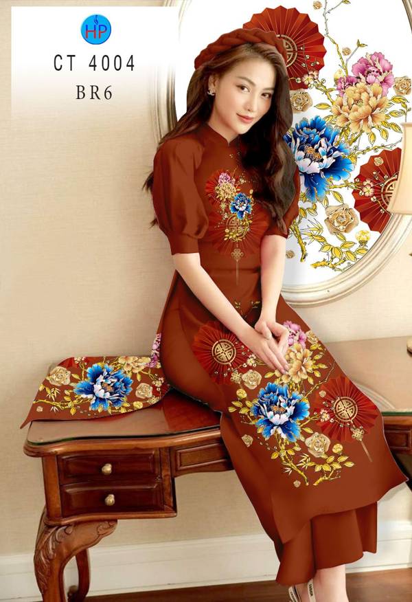 Vải Áo Dài Tết Mới thiết kế 2021 AD CT4004 40 Vải Áo Dài Tết Mới thiết kế 2021 AD CT4004