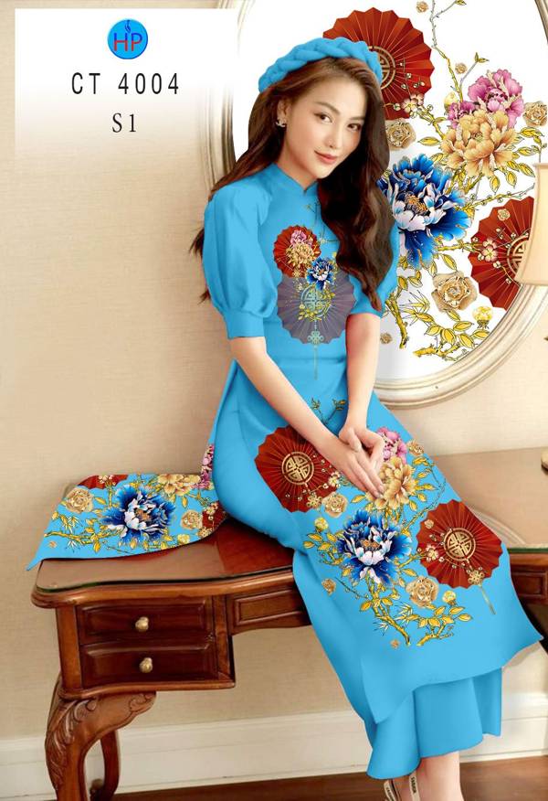 Vải Áo Dài Tết Mới thiết kế 2021 AD CT4004 51 Vải Áo Dài Tết Mới thiết kế 2021 AD CT4004