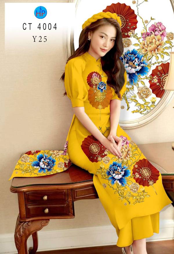 Vải Áo Dài Tết Mới thiết kế 2021 AD CT4004 52 Vải Áo Dài Tết Mới thiết kế 2021 AD CT4004