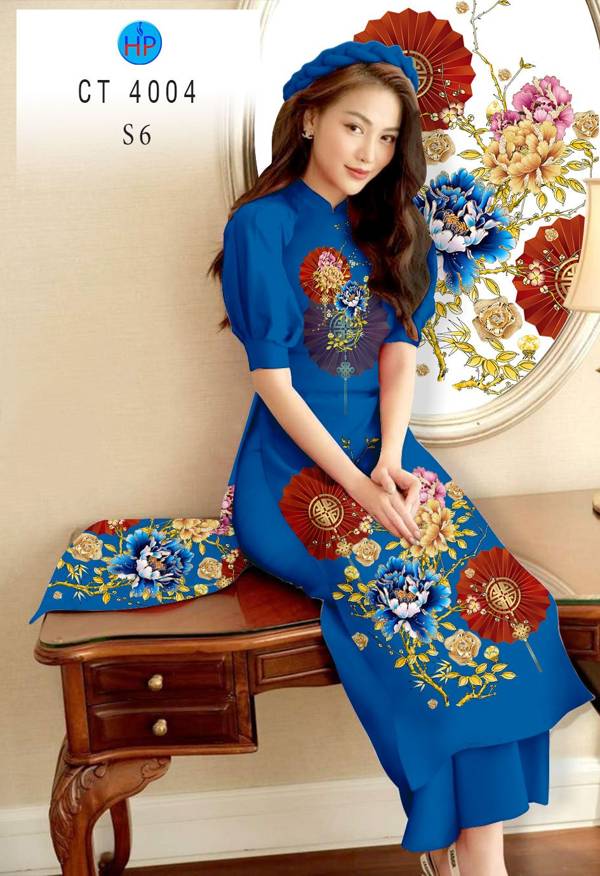 Vải Áo Dài Tết Mới thiết kế 2021 AD CT4004 50 Vải Áo Dài Tết Mới thiết kế 2021 AD CT4004