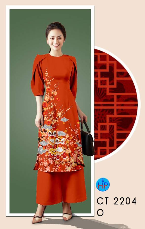 Vải Áo Dài Hoa In 3D thiết kế 2021 AD CT2204 50 Vải Áo Dài Hoa In 3D thiết kế 2021 AD CT2204