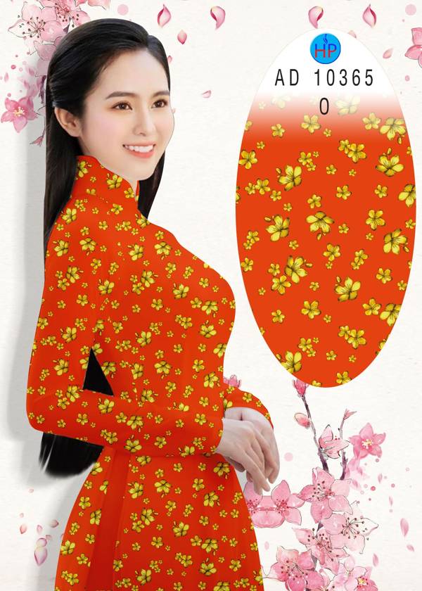 Vải Áo Dài Hoa Nhí mới ra AD 10365 37 Vải Áo Dài Hoa Nhí mới ra AD 10365