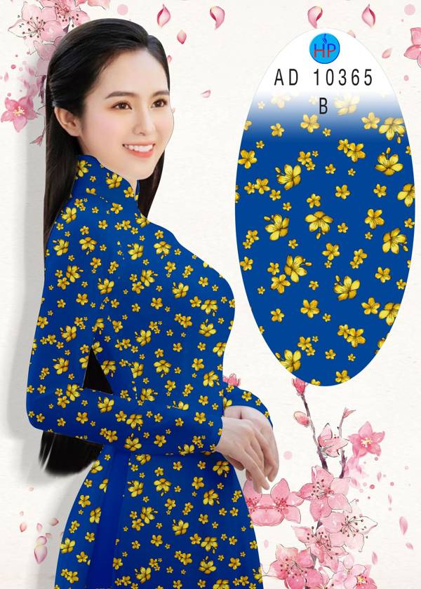 Vải Áo Dài Hoa Nhí mới ra AD 10365 49 Vải Áo Dài Hoa Nhí mới ra AD 10365