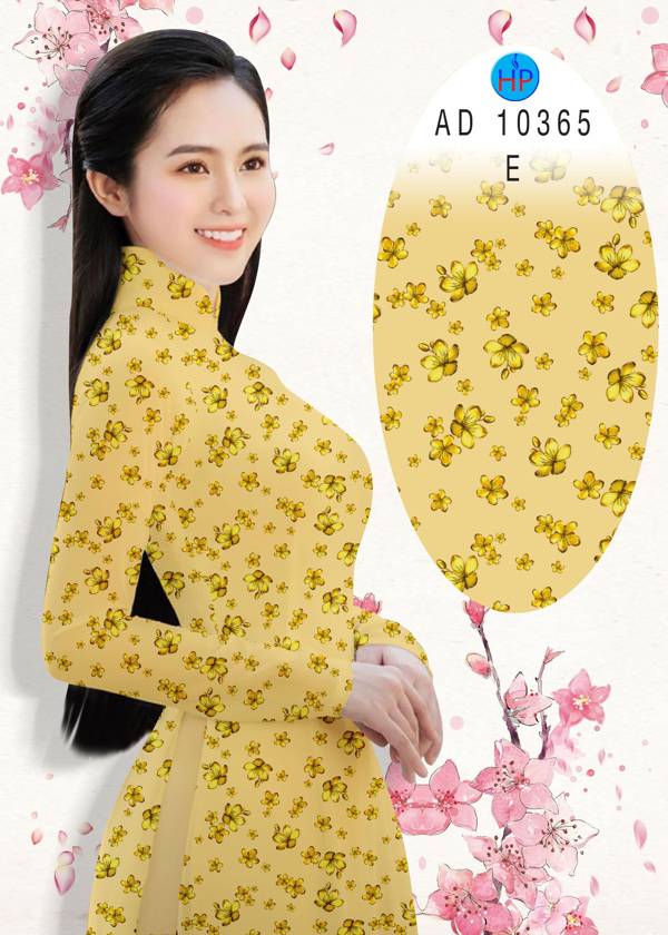 Vải Áo Dài Hoa Nhí mới ra AD 10365 51 Vải Áo Dài Hoa Nhí mới ra AD 10365