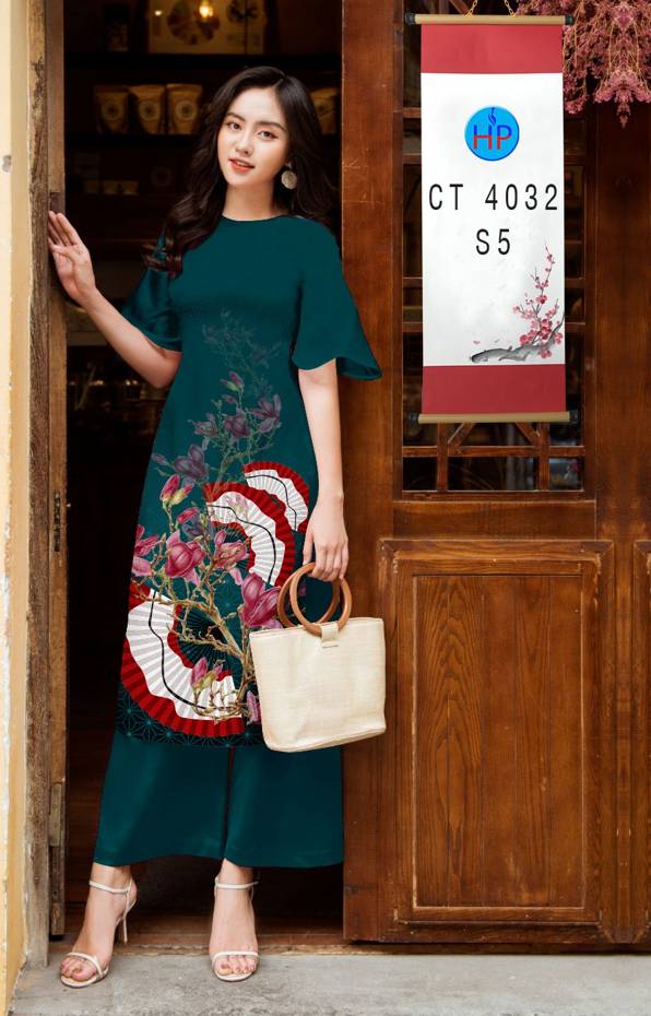 Vải Áo Dài Cách Tân Tết Hoa Đào thiết kế 2021 AD CT4032 48 Vải Áo Dài Cách Tân Tết Hoa Đào thiết kế 2021 AD CT4032