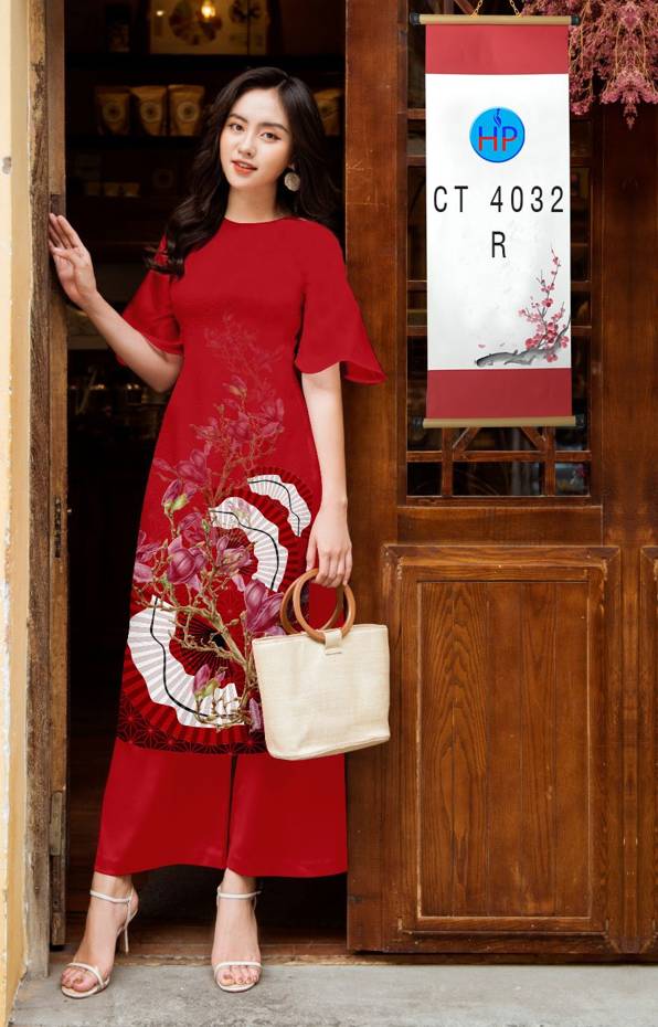 Vải Áo Dài Cách Tân Tết Hoa Đào thiết kế 2021 AD CT4032 47 Vải Áo Dài Cách Tân Tết Hoa Đào thiết kế 2021 AD CT4032