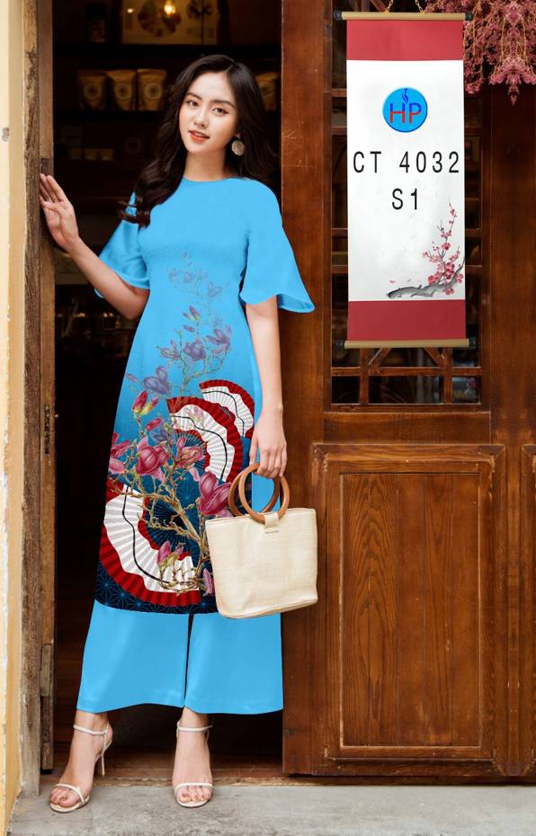 Vải Áo Dài Cách Tân Tết Hoa Đào thiết kế 2021 AD CT4032 49 Vải Áo Dài Cách Tân Tết Hoa Đào thiết kế 2021 AD CT4032