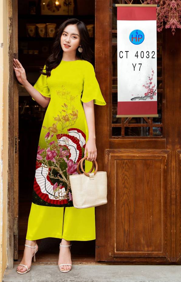 Vải Áo Dài Cách Tân Tết Hoa Đào thiết kế 2021 AD CT4032 52 Vải Áo Dài Cách Tân Tết Hoa Đào thiết kế 2021 AD CT4032