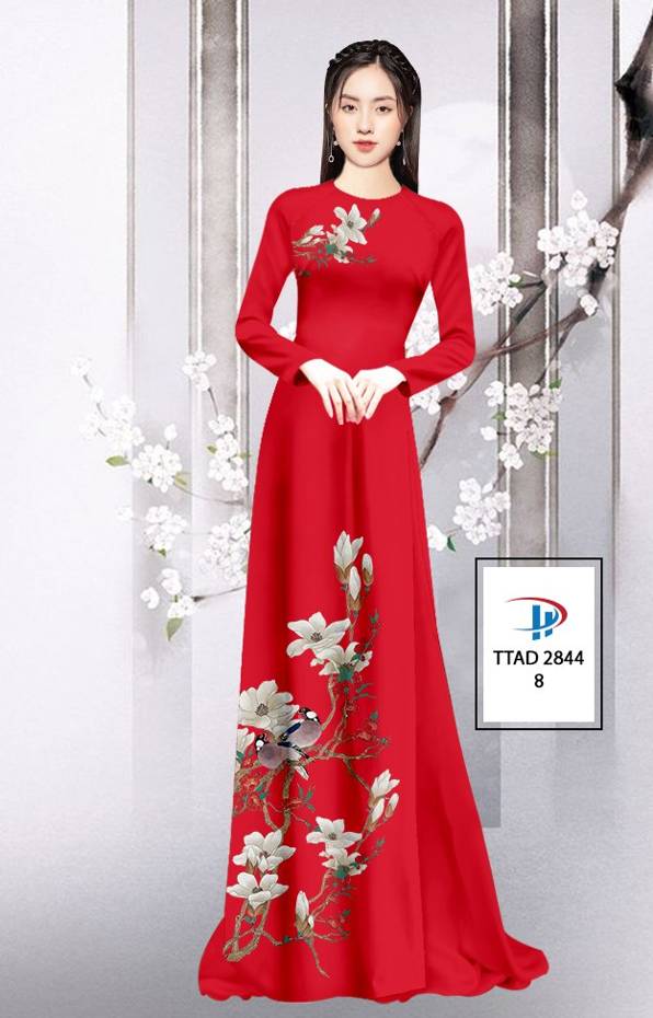 Vải Áo Dài Hoa In 3D thiết kế 2021 AD TTAD 2844 62 Vải Áo Dài Hoa In 3D thiết kế 2021 AD TTAD 2844