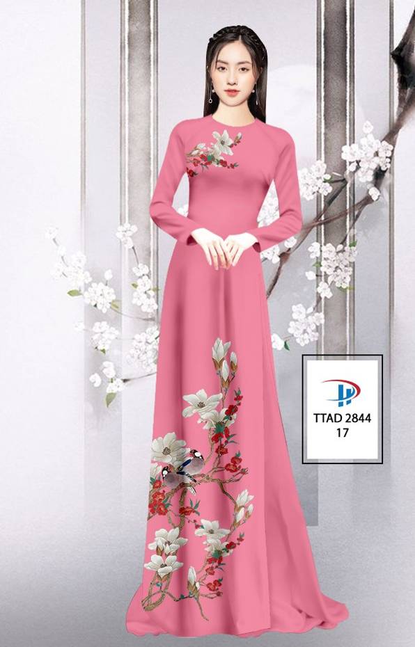 Vải Áo Dài Hoa In 3D thiết kế 2021 AD TTAD 2844 69 Vải Áo Dài Hoa In 3D thiết kế 2021 AD TTAD 2844