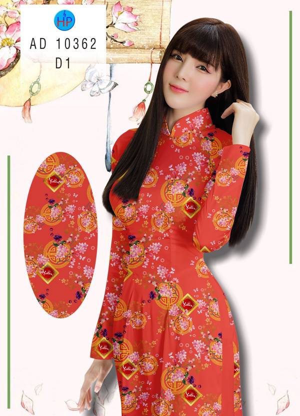 Vải Áo Dài Tết Mới mới ra AD 10362 37 Vải Áo Dài Tết Mới mới ra AD 10362