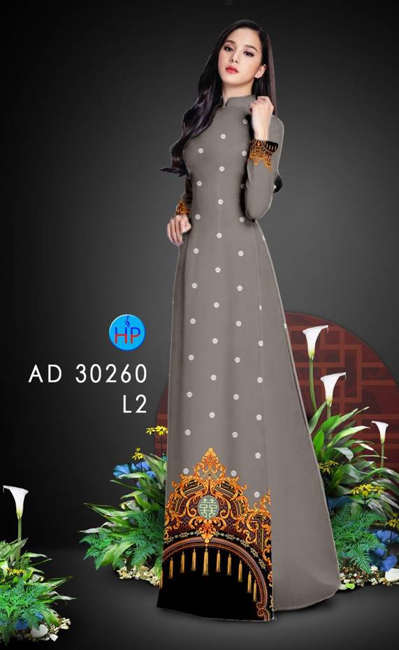 Vải Áo Dài Chấm Bi thiết kế 2021 AD 30260 28 Vải Áo Dài Chấm Bi thiết kế 2021 AD 30260