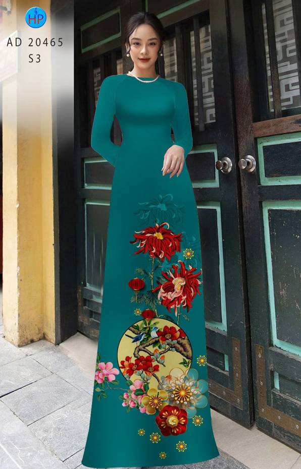 Vải Áo Dài Tết mới ra AD 20465 33 Vải Áo Dài Tết mới ra AD 20465