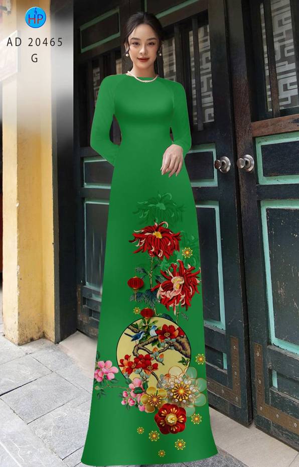 Vải Áo Dài Tết mới ra AD 20465 38 Vải Áo Dài Tết mới ra AD 20465