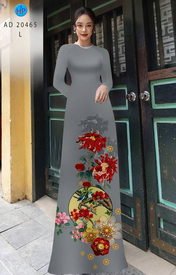 Vải Áo Dài Tết mới ra AD 20465 36 Vải Áo Dài Tết mới ra AD 20465
