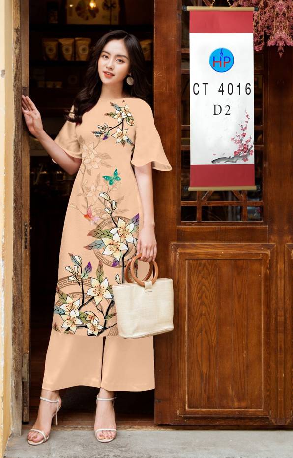 Vải Áo Dài Hoa In 3D thiết kế 2021 AD CT4016 27 Vải Áo Dài Hoa In 3D thiết kế 2021 AD CT4016