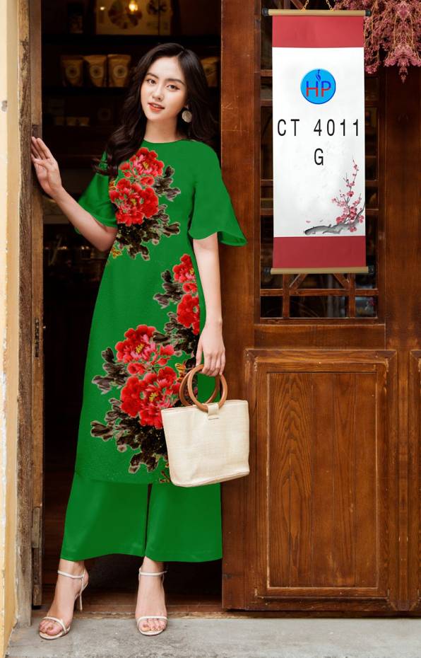 Vải Áo Dài Cách Tân Hoa 3D mới ra AD CT4011 39 Vải Áo Dài Cách Tân Hoa 3D mới ra AD CT4011