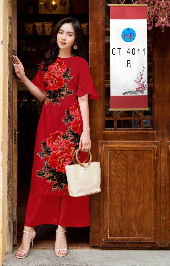 Vải Áo Dài Cách Tân Hoa 3D mới ra AD CT4011 46 Vải Áo Dài Cách Tân Hoa 3D mới ra AD CT4011